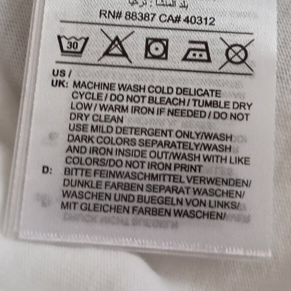 Adidas Boys White Long Sleeve T-Shirt Black Arm Stripes Size XS 7-8 years - Picture 10 of 16